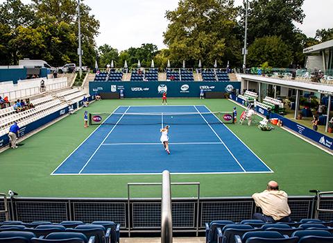 Image of Pro Tennis Returns to the Bronx, but for How Long?